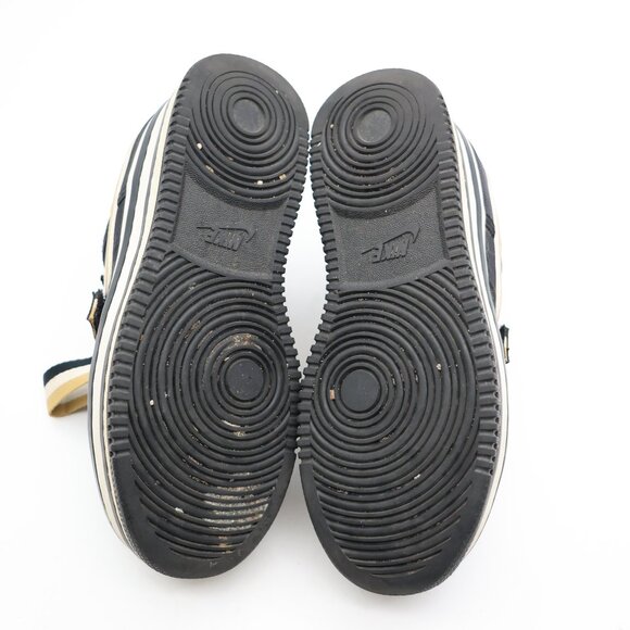 Nike Vandal 2X Black Matellic Gold Women’s US 7.5 Platform Sneakers AO2868-002 - Picture 7 of 11